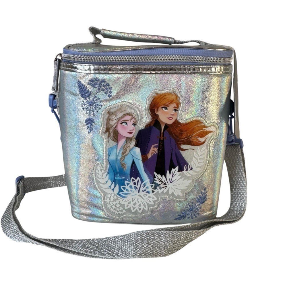 Disney Frozen Frozen Two Silver Kids Lunch Kit Strap Elsa Anna NWT